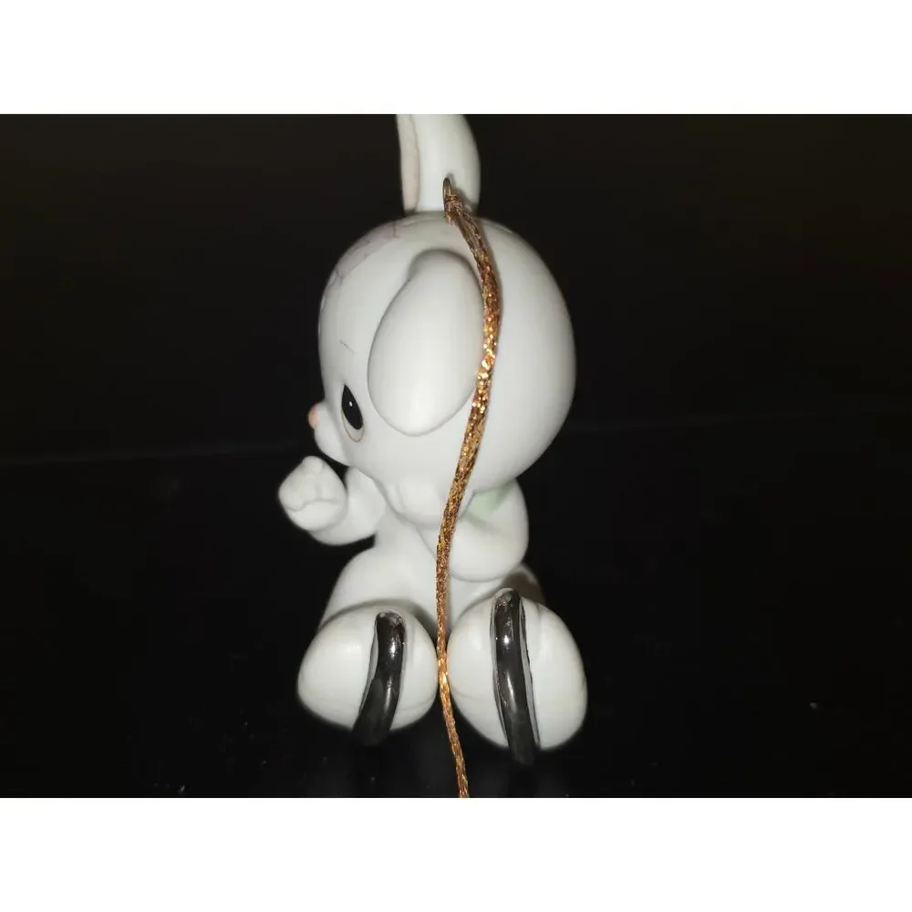 1991 Precious Moments Ornament Sno-Bunny Falls for you Like I Do‎ 520438 w/ Box